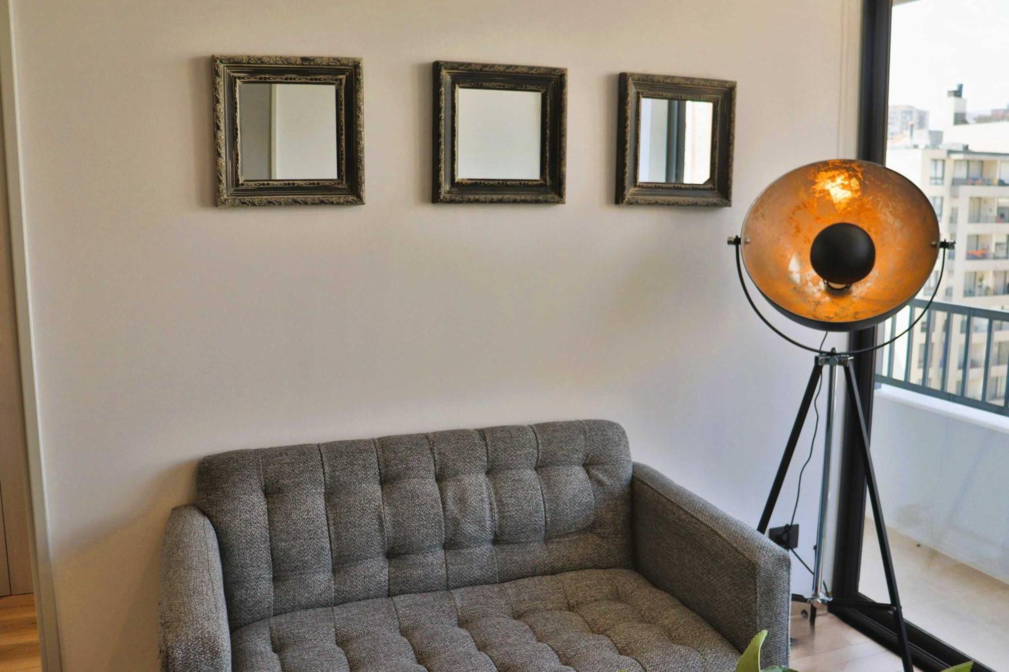 Hom I 2d2b En Calle Marin, Aire Acondicionado 3pax Mr609 * Santiago